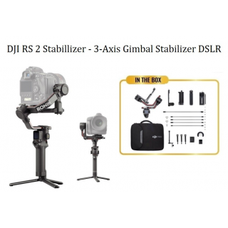 Dji RS 2 Stabillizer - 3-Axis Gimbal Kamera Stabilizer DSLR